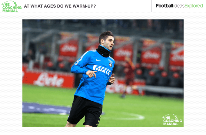 At what ages do we warm-up-min