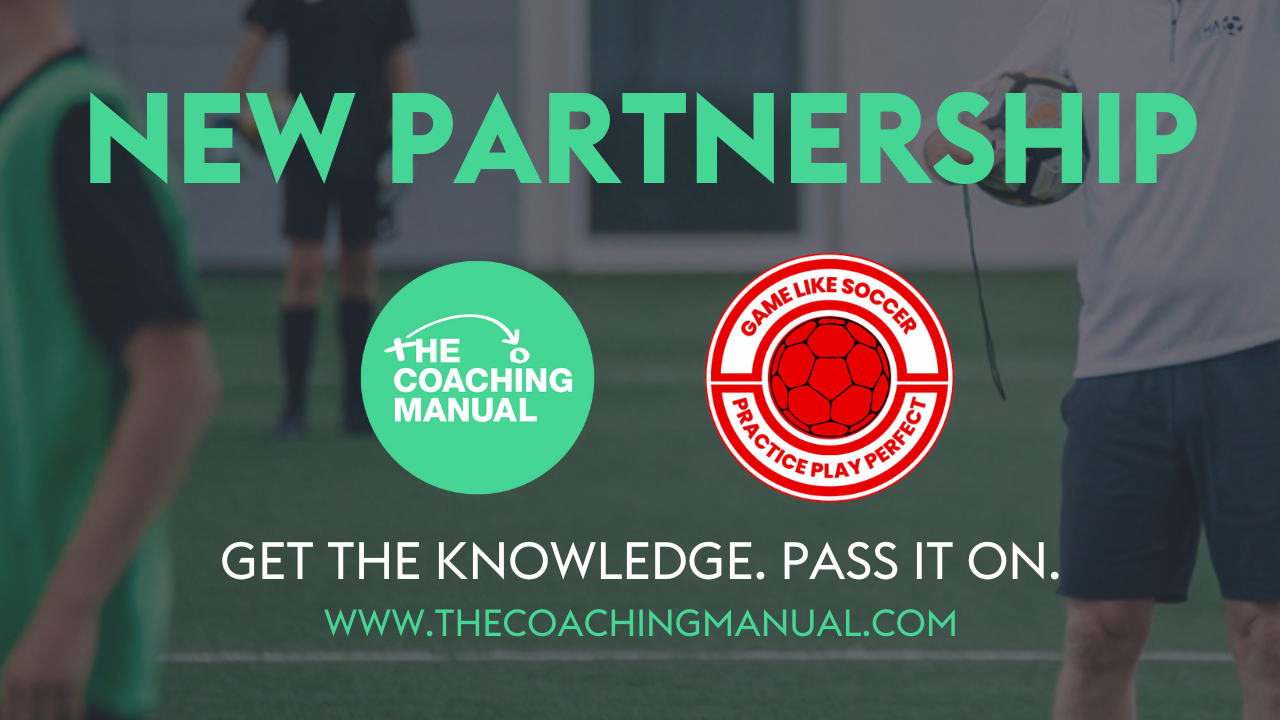 The Coaching Manual Announces Exciting Partnership with Game Like Soccer Coaching