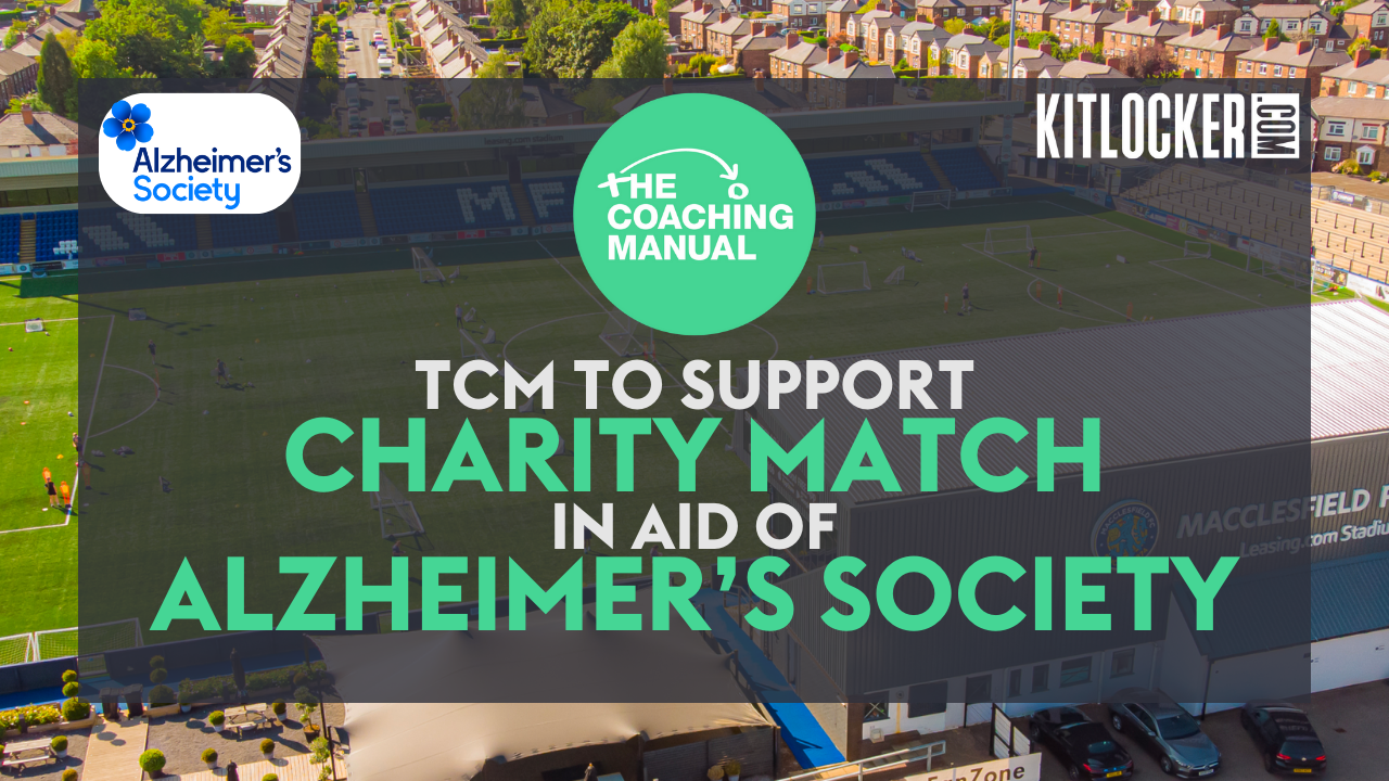 The Coaching Manual sponsors charity match in aid of Alzheimer's Society
