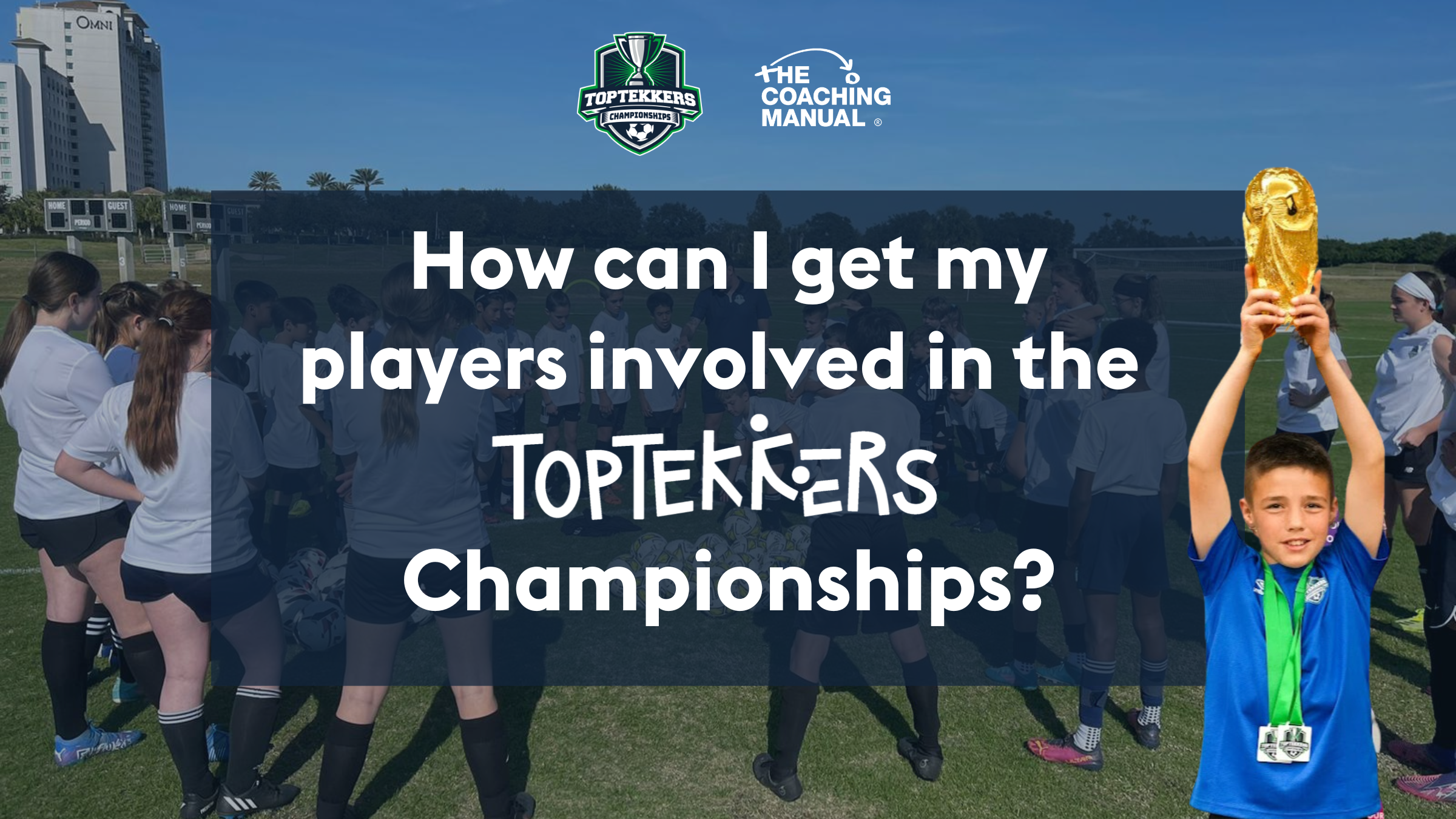 How can I get my players involved in the TopTekkers Championships?