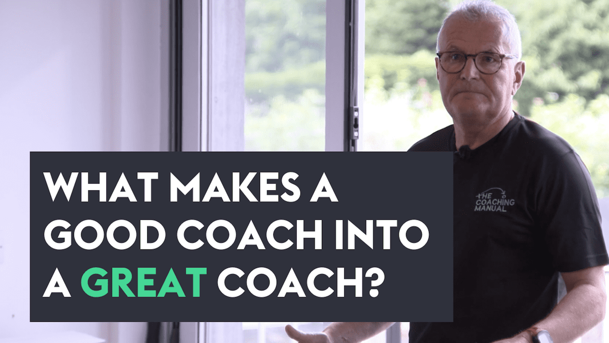What makes a good coach a great coach?