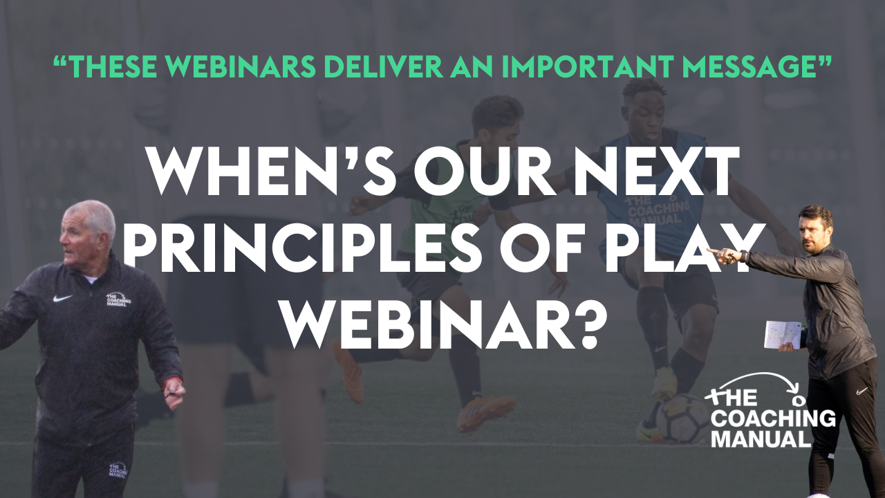 ANNOUNCEMENT: Our next Principles of Play webinar